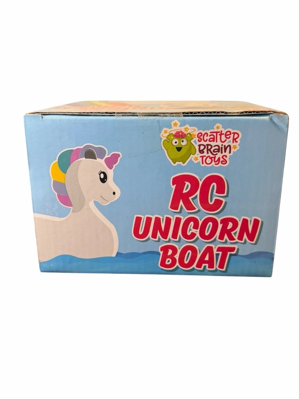 Scatter Brain Toys RC Unicorn Boat Remote Control Toy New in Box